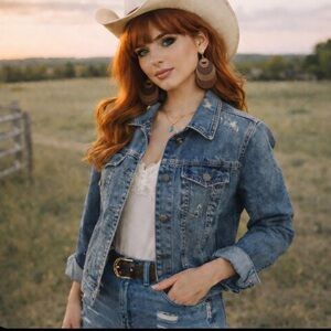 Tommy Hilfiger Blue Jean Jacket Classic Style